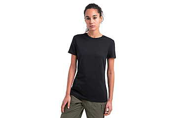 Image of Icebreaker Merino 150 Tech Lite III SS Tee - Womens, Black, Extra Small, IB0A56Y8001XS