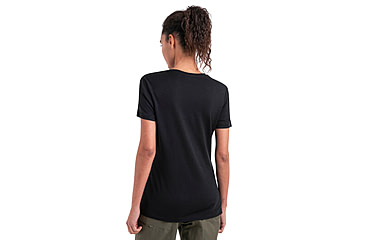 Image of Icebreaker Merino 150 Tech Lite III SS Tee - Womens, Black, Extra Small, IB0A56Y8001XS