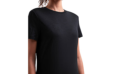 Image of Icebreaker Merino 150 Tech Lite III SS Tee - Womens, Black, Extra Small, IB0A56Y8001XS