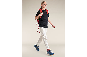 Image of Icebreaker Merino 150 Tech Lite SS Relaxed T-Shirt - Women's, Black, Extra Small, IB0A56XZ001XS