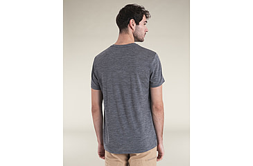 Image of Icebreaker Merino 150 Tech Lite SS T-Shirt - Mens, Gritstone HTHR, Medium, IB0A56WL013M
