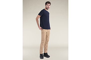 Image of Icebreaker Merino 150 Tech Lite SS T-Shirt - Men's, Midnight Navy, 2XL, IB0A56WL401XXL