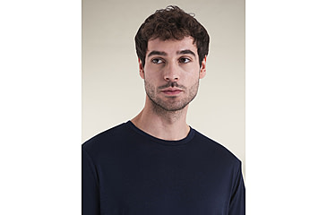 Image of Icebreaker Merino 150 Tech Lite SS T-Shirt - Mens, Midnight Navy, 2XL, IB0A56WL401XXL