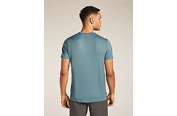 Image of Icebreaker Merino 150 Tech Lite SS T-Shirt Polar Paddle - Men's, Blue Ash, 2XL, IB0A572X0A5XXL