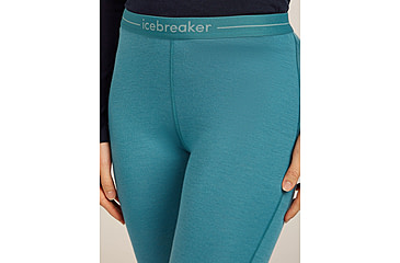 Image of Icebreaker Merino 200 Oasis Leggings - Womens, Topaz, Small, IB1043830GQS