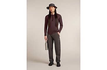 Image of Icebreaker Merino 200 Oasis Long Sleeve Crew Thermal Top - Mens, Java, Extra Large, IB1043650GWXL