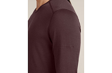 Image of Icebreaker Merino 200 Oasis Long Sleeve Crew Thermal Top - Mens, Java, Extra Large, IB1043650GWXL