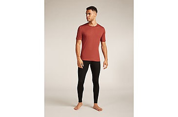 Image of Icebreaker Merino 200 Oasis SS Crewe - Mens, Jasper, Extra Large, IB1045090BAXL