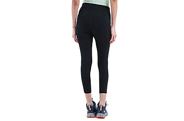 Image of Icebreaker Merino 260 Fastray II 25in High Rise Tights - Womens, Black, Large, IB0A56XI001L