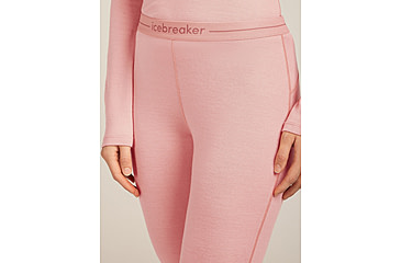 Image of Icebreaker Merino 260 Tech Leggings - Womens, Blush, Medium, IB1043920GUM
