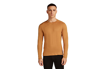 Image of Icebreaker Merino 260 Tech Long Sleeve Crew Thermal Top - Mens, Trail, Extra Large, IB1043710GRXL