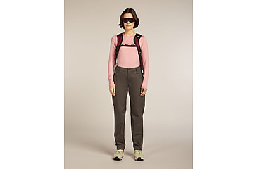 Image of Icebreaker Merino 260 Tech Long Sleeve Crew Thermal Top - Womens, Blush, Large, IB1043870GUL