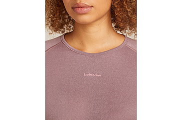 Image of Icebreaker Merino 260 ZoneKnit Long Sleeve Crew Thermal Top - Womens, Java/Summit/CB, Medium, IB0A57CL0JQM