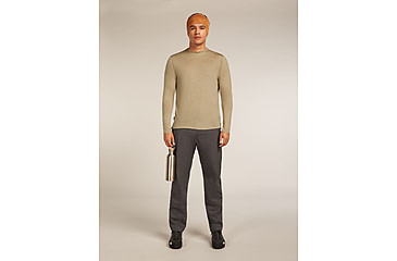 Image of Icebreaker Merino Blend 125 Cool-Lite Sphere Long Sleeve Tee - Mens, Flagstone, Extra Large, IB0A56ZL0GXXL