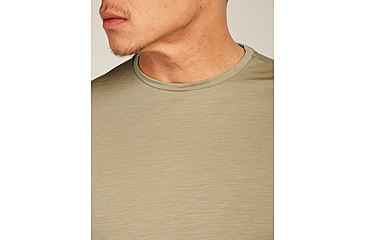 Image of Icebreaker Merino Blend 125 Cool-Lite Sphere Long Sleeve Tee - Mens, Flagstone, Extra Large, IB0A56ZL0GXXL