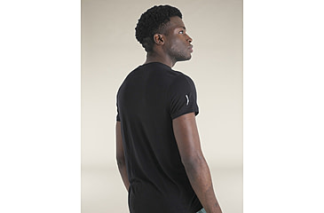 Image of Icebreaker Merino Blend 125 Cool-Lite Sphere SS T-Shirt - Mens, Blaze, Small, IB0A56ZM05NS