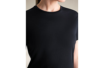 Image of Icebreaker Merino Blend 125 Cool-Lite Sphere SS T-Shirt - Womens, Black, Medium, IB0A56ZO001M