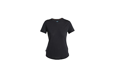 Image of Icebreaker Merino Blend 125 Cool-Lite Sphere SS T-Shirt - Womens, Black, Medium, IB0A56ZO001M