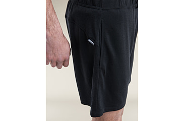 Image of Icebreaker Merino Blend 200 Shifter Shorts - Mens, Black, Large, IB0A56WI001L