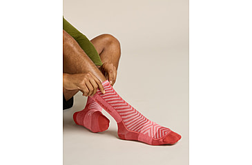 Image of Icebreaker Merino Blend Run+ Ultralight Crew Socks - Mens, Jasper/Plume, Medium, IB0A56VL0FCM