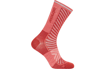 Image of Icebreaker Merino Blend Run+ Ultralight Crew Socks - Mens, Jasper/Plume, Medium, IB0A56VL0FCM