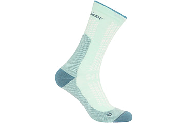 Image of Icebreaker Merino Hike+ Ultralight Crew Socks - Mens, Mint/Blue Ash, Medium, IB0A578Q0FAM
