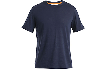 Image of Icebreaker Merino Linen SS T-Shirt - Mens, Midnight Navy, Small, IB0A56OQ401S