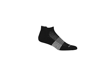 Image of Icebreaker Multisport Light Micro Socks - Men's, Black/Snow/Metro Heather, Large, IB105129377L