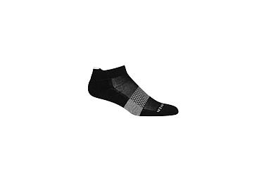 Image of Icebreaker Multisport Light Micro Socks - Womens, Black/Snow/Metro Heather, Small, IB105128377S