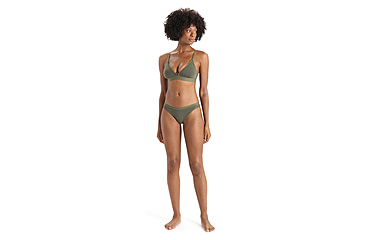 Image of Icebreaker Siren Bikini Briefs - Womens, Loden, Small, IB103164069S