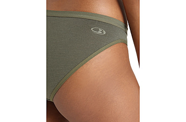 Image of Icebreaker Siren Bikini Briefs - Women's, Loden, Small, IB103164069S