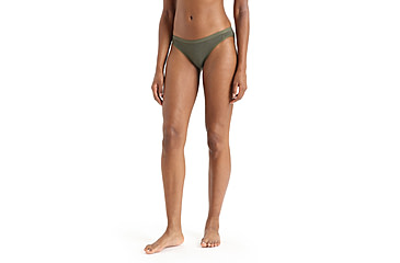 Image of Icebreaker Siren Bikini Briefs - Womens, Loden, Small, IB103164069S