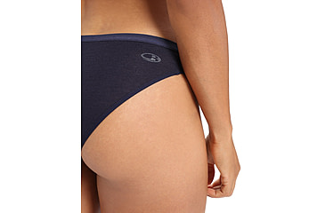 Image of Icebreaker Siren Bikini Briefs - Women's, Midnight Navy, Small, IB103164423S