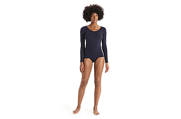 Image of Icebreaker Women Merino 150 Siren LS Sweetheart, Midnight Navy, M, IB103194401M