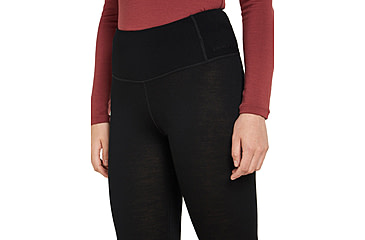 Image of Icebreaker Women Merino 260 Tech High Rise Leggings, Black, XS, IB0A5726001XS