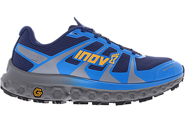 Image of Inov-8 TrailFly Ultra G 300 Max Shoes - Mens, Blue/Grey/Nectar, 9.5, 000977-BLGYNE-S-01-95