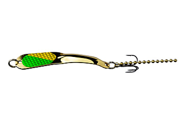 Image of Iron Decoy Steely 4 Lure 3.5, Gold/Yellow Grren, 1/2 oz, Steely 4 FROG