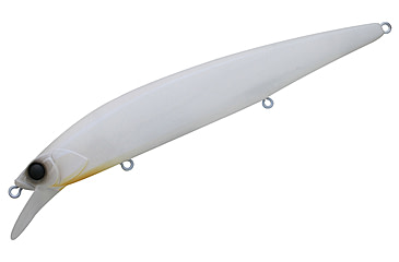 Image of Jackall Lures Jackall Rerange 110, Jerkbait, Matte Pearl White, 4 1/3in, 1/2oz, JRERA110-MPWH