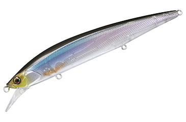Image of Jackall Lures Jackall Rerange 130 Jerkbait, Ghost Wakasagi, 5 1/10in, 3/4oz, JRERA130-GW