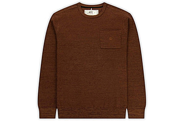 Image of Jetty Mens Brine Sweater, Java, Small, F24BRIN-M14005JAV-S