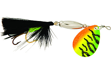 Image of Joes Flies Super Striker Elite In-Line Spinner Fly, Sz 4, 1/4 oz Apache Firetiger, B-4302