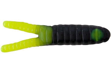 Image of Johnson Gold Blade Hard Bait, Saltwater, 1/2 oz, 3in / 8cm, Hook Size 4/0, Gold Blade, Black/Chartreuse, 1293497