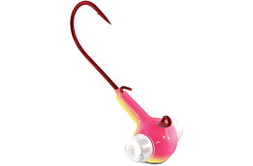 Image of Kalins Fishing Kalin Google Eye Jig, 1/8oz, Clown, GE18-CLN