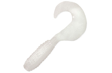 Image of Kalins Fishing Kalin Lunker Grub, 3in, White Ice, 10/Pack, 3G10-153
