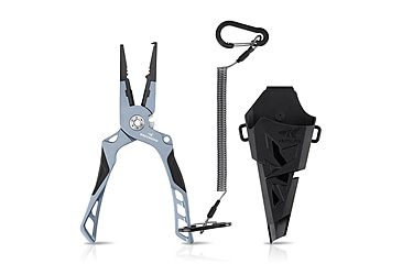 Image of Kast King Gila Aluminum Split Ring Plier, Charcoal, 7.5in, KKTATLSPLR8SRALGICC