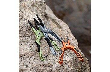 Image of Kast King Gila Aluminum Straight Nose Plier, Burnt Orange, 7.5in, KKTATLSPLR8SALGIBTO