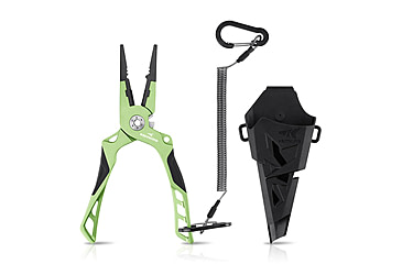 Image of Kast King Gila Aluminum Straight Nose Plier, Olive, 7.5in, KKTATLSPLR8SALGIOV