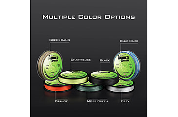 Image of Kast King Hammer Braided Fishing Line, Black, 40 lb/150 yd, KKLIBRDHM150YBK40