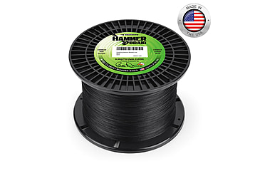 Image of Kast King Hammer Braided Fishing Line, Black, 40 lb/150 yd, KKLIBRDHM150YBK40