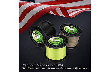 Image of Kast King Hammer Braided Fishing Line, Black, 40 lb/150 yd, KKLIBRDHM150YBK40